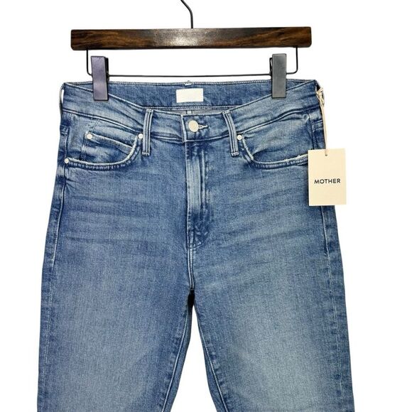 NEW MOTHER The Rascal Skimp in Punk Charming High Rise Slim Straight Size 28 - Picture 8 of 11